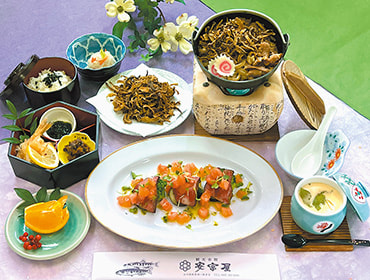 安富屋「秋吉台御膳」