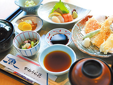 かめうら苑「お昼の定食」