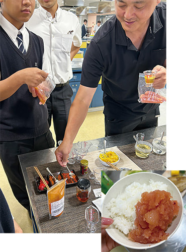 明太子づくり体験ランチ